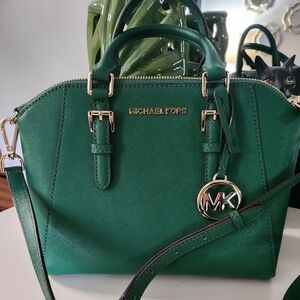 Michael Kors Ciara Handbag Crossbody Green